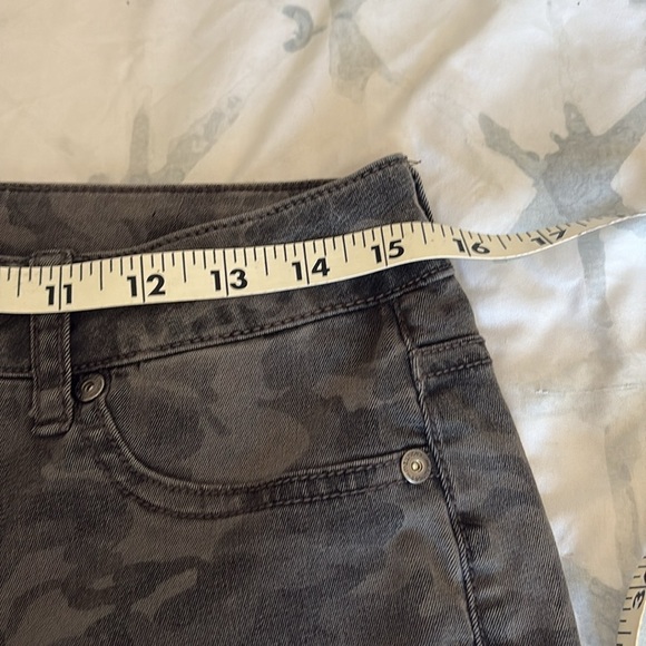 Cheetah print Gray Denim Pant - Picture 3 of 6